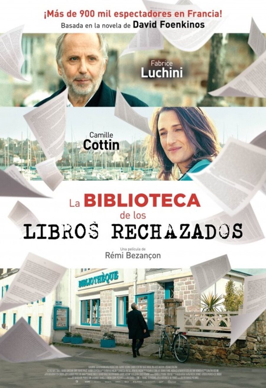 Cartel de La biblioteca de los libros rechazados - España