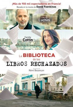 Cartel de La biblioteca de los libros rechazados