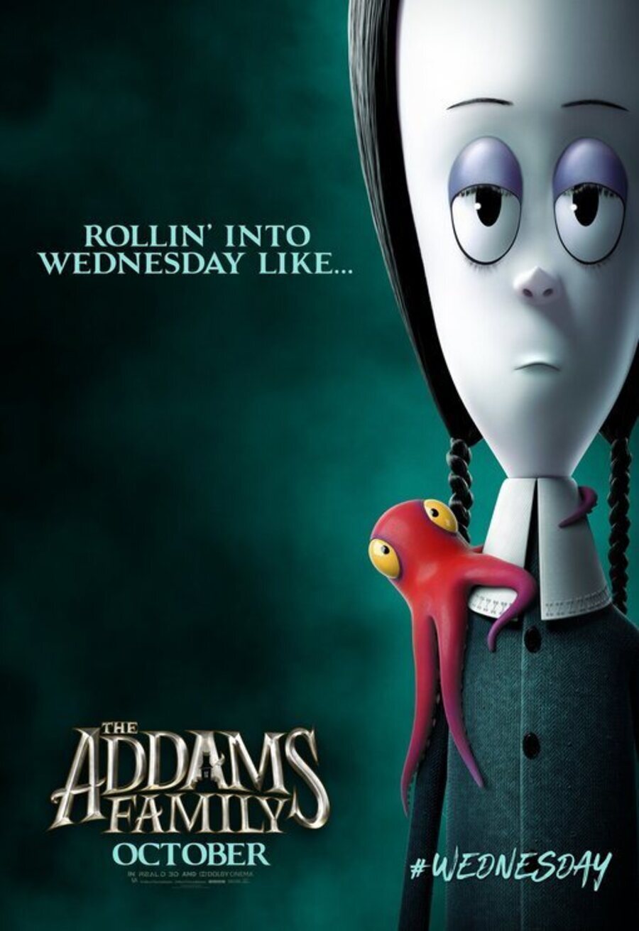 Cartel de La familia Addams - Wednesday