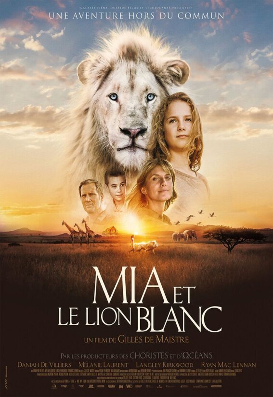 Cartel Francia #3 de 'Mia y el león blanco'