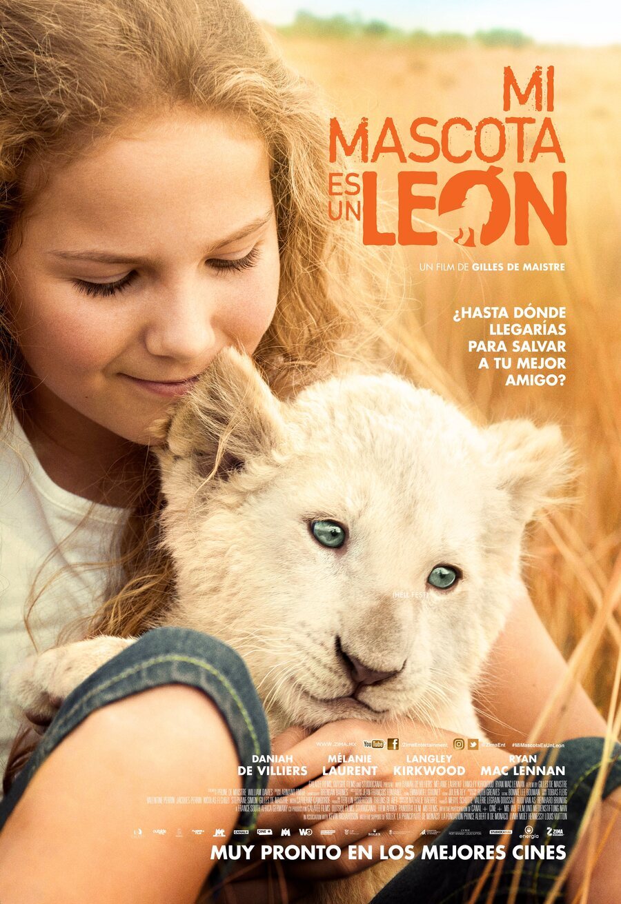 Cartel México de 'Mia y el león blanco'