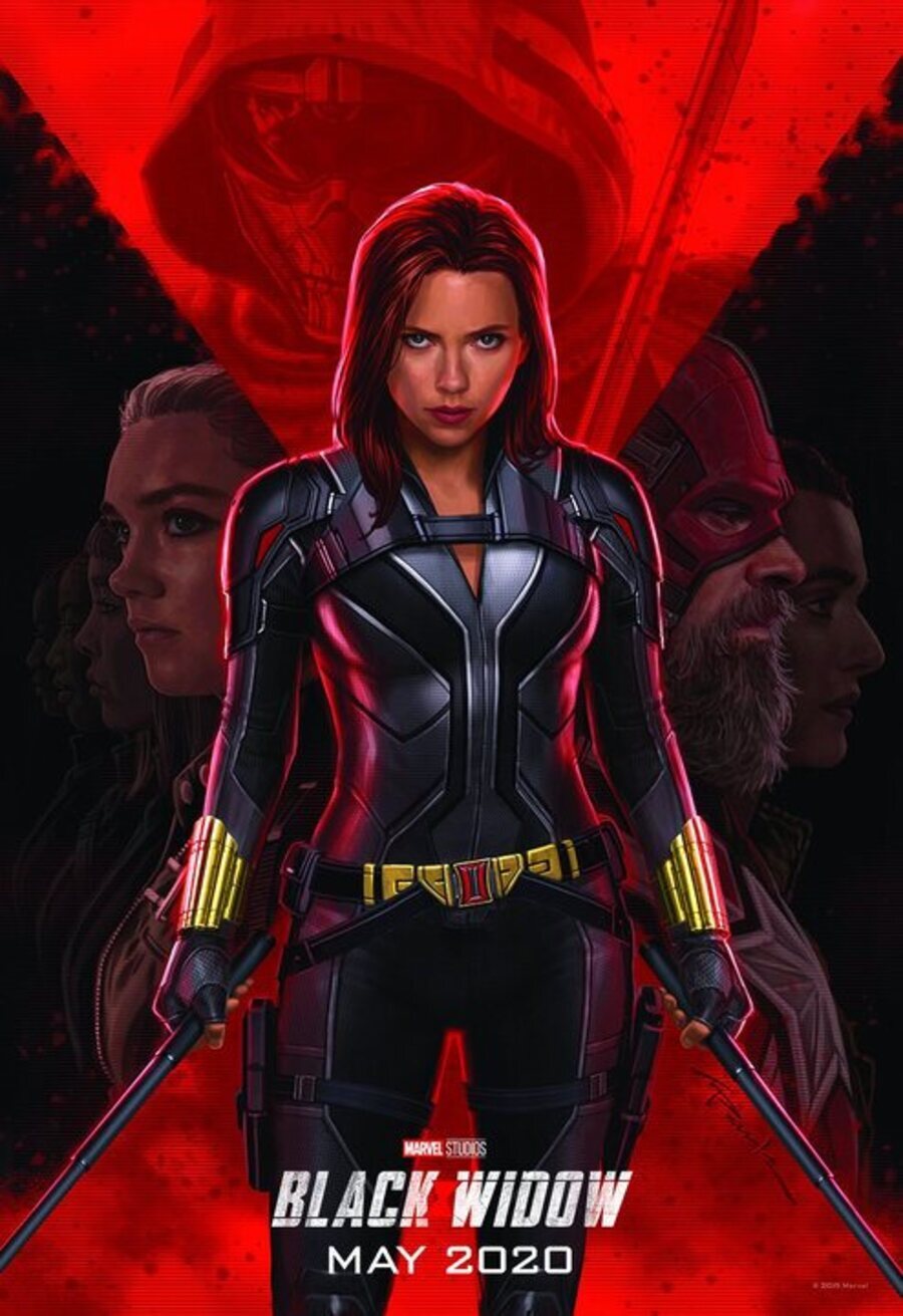 Cartel de Viuda Negra - Black Widow