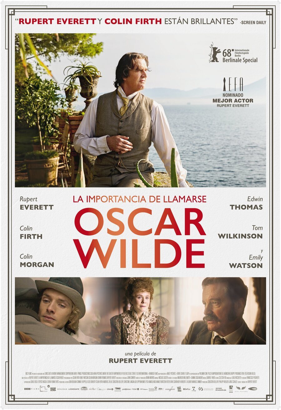 Cartel de La Importancia de llamarse Oscar Wilde - España