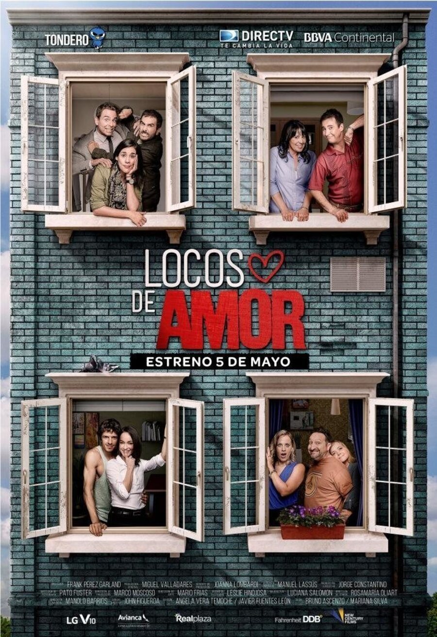 Cartel de Locos de amor - Original