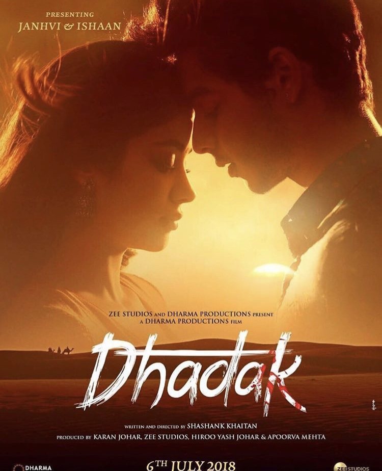 Cartel de Dhadak - India #2