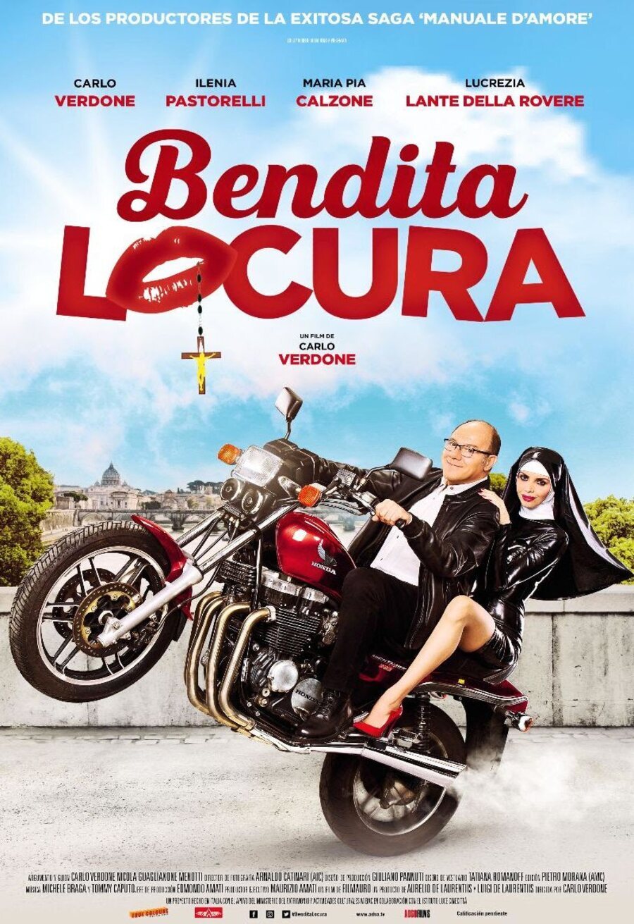 Cartel de Bendita locura - Cartel español