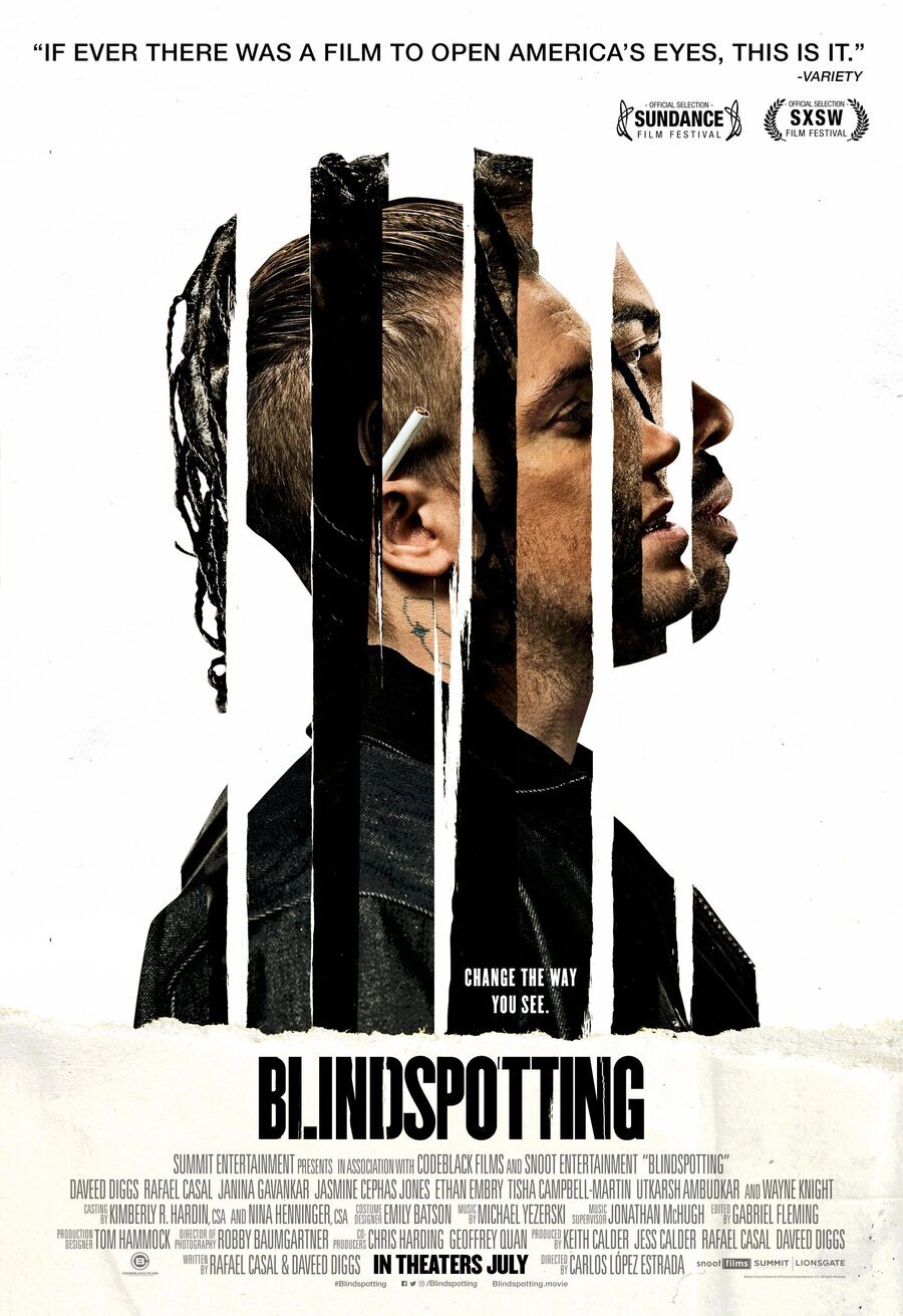 Cartel de Blindspotting - Blindspotting