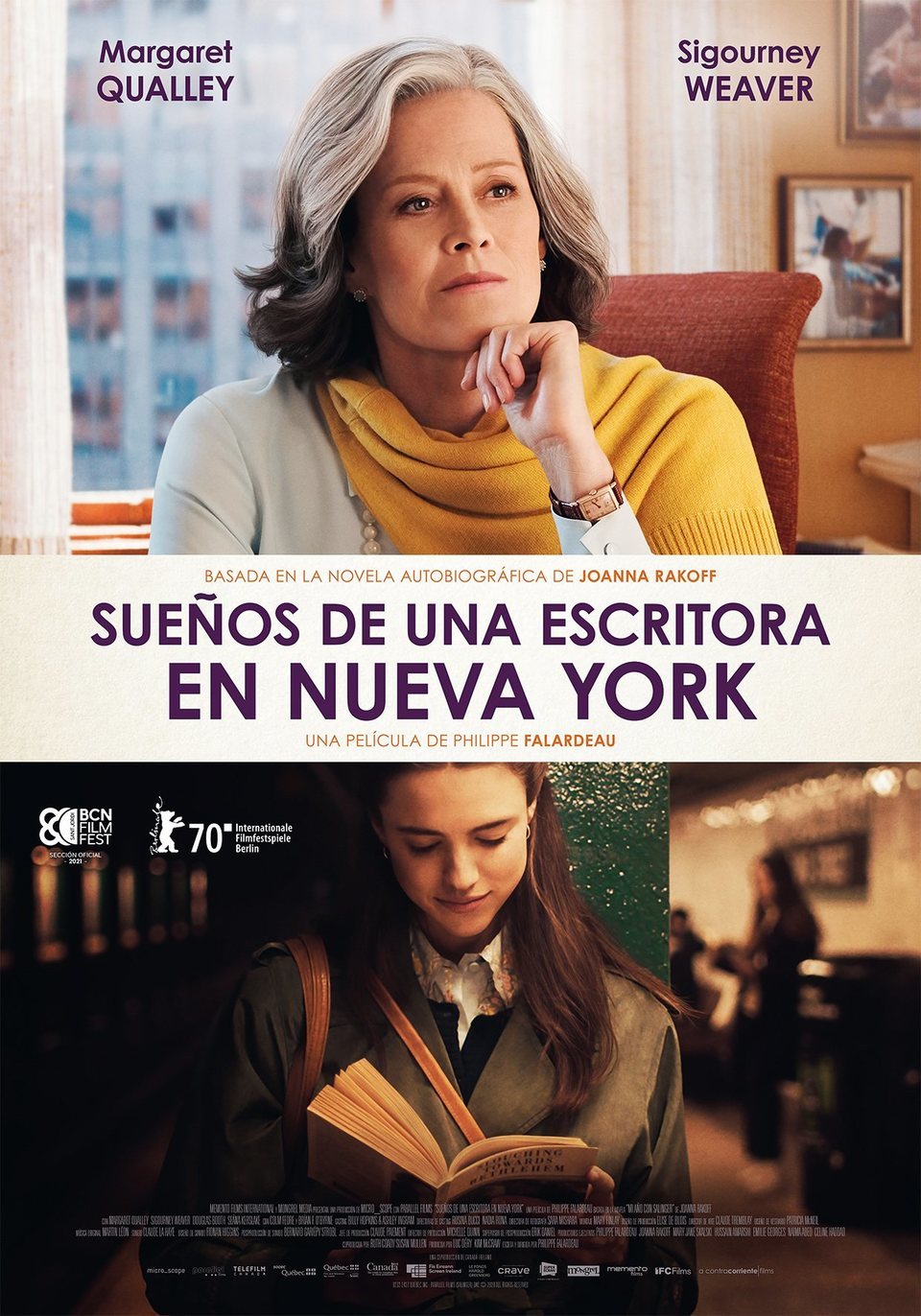 Cartel de Sueños de una escritora en Nueva York - España