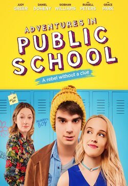 Cartel de Adventures In Public School