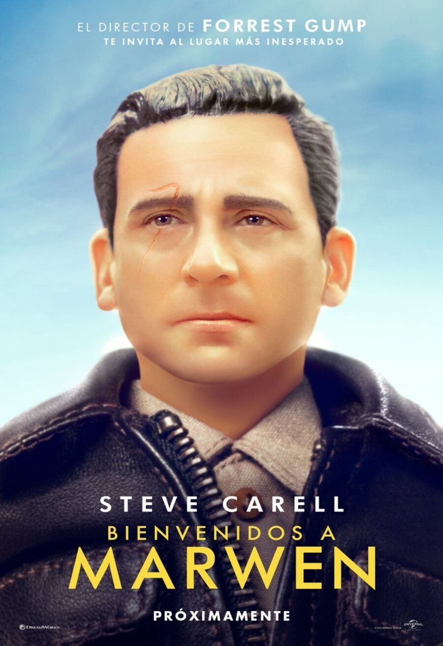 Cartel de Bienvenidos a Marwen - España