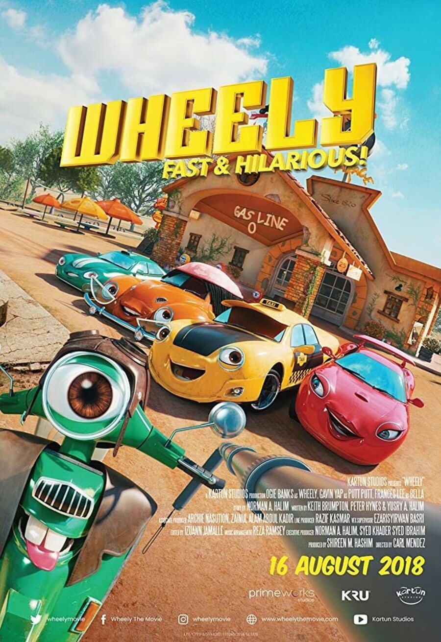 Cartel de Wheely. Atrápalo si puedes - Internacional
