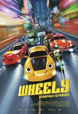 Cartel de Wheely. Atrápalo si puedes