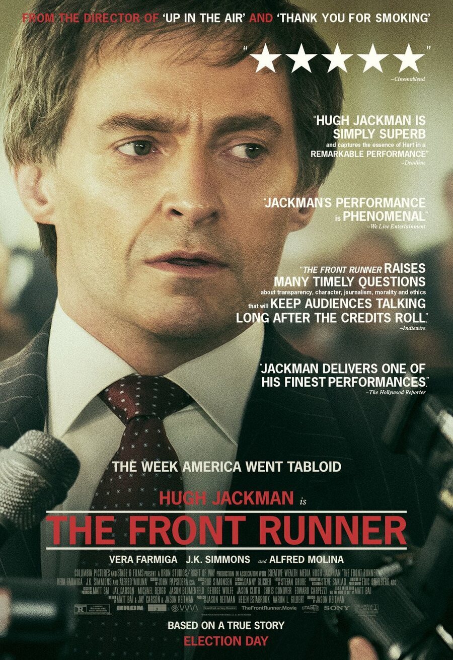 Cartel de El candidato - THE FRONT RUNNER