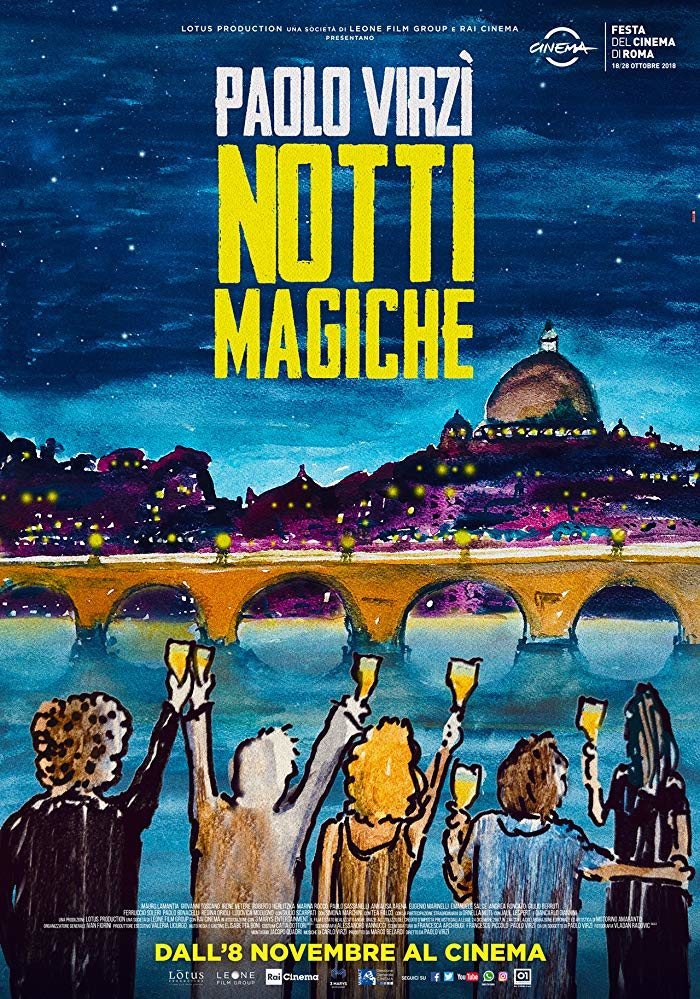 Cartel de Noches mágicas - Italia