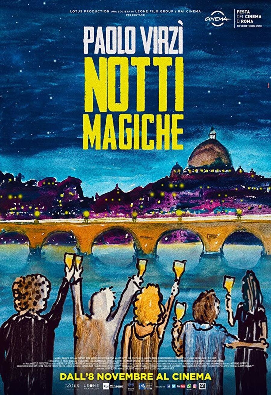 Cartel de Noches mágicas - Italia