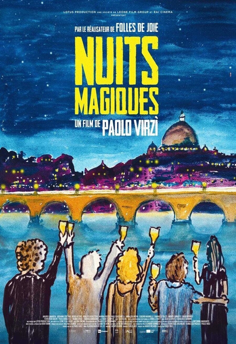Cartel de Noches mágicas - Francia