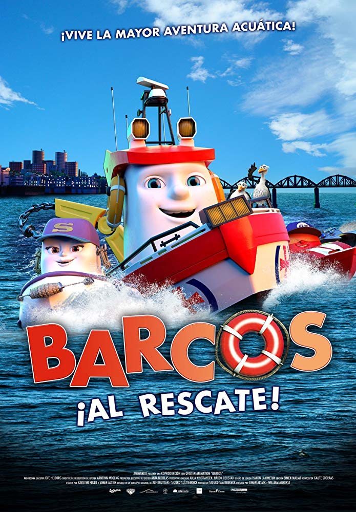 Cartel de Barcos, ¡al rescate! - Póster español