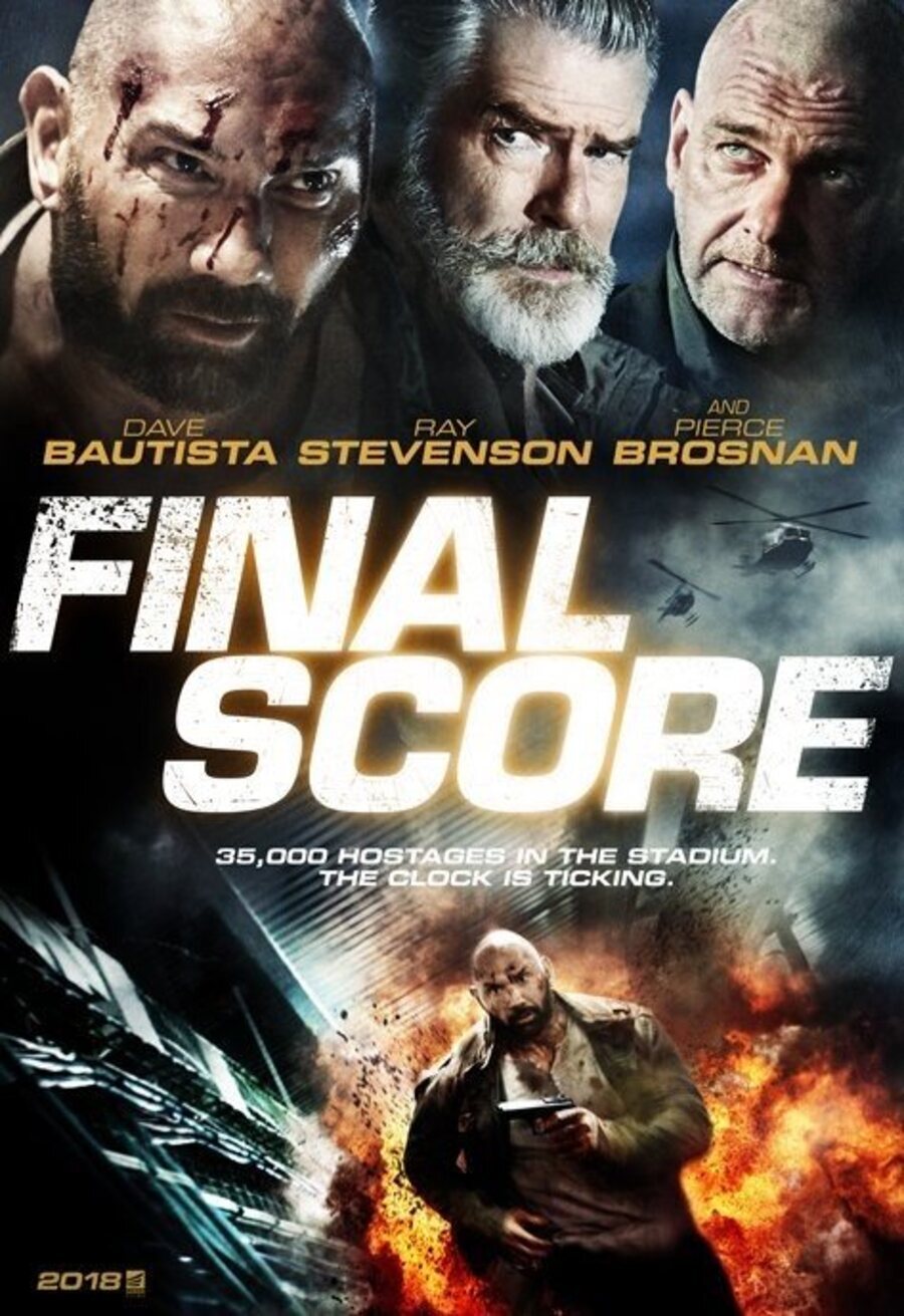 Cartel de La última jugada - Poster 'Final Score' #3