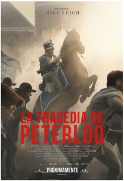 Cartel de La tragedia de Peterloo