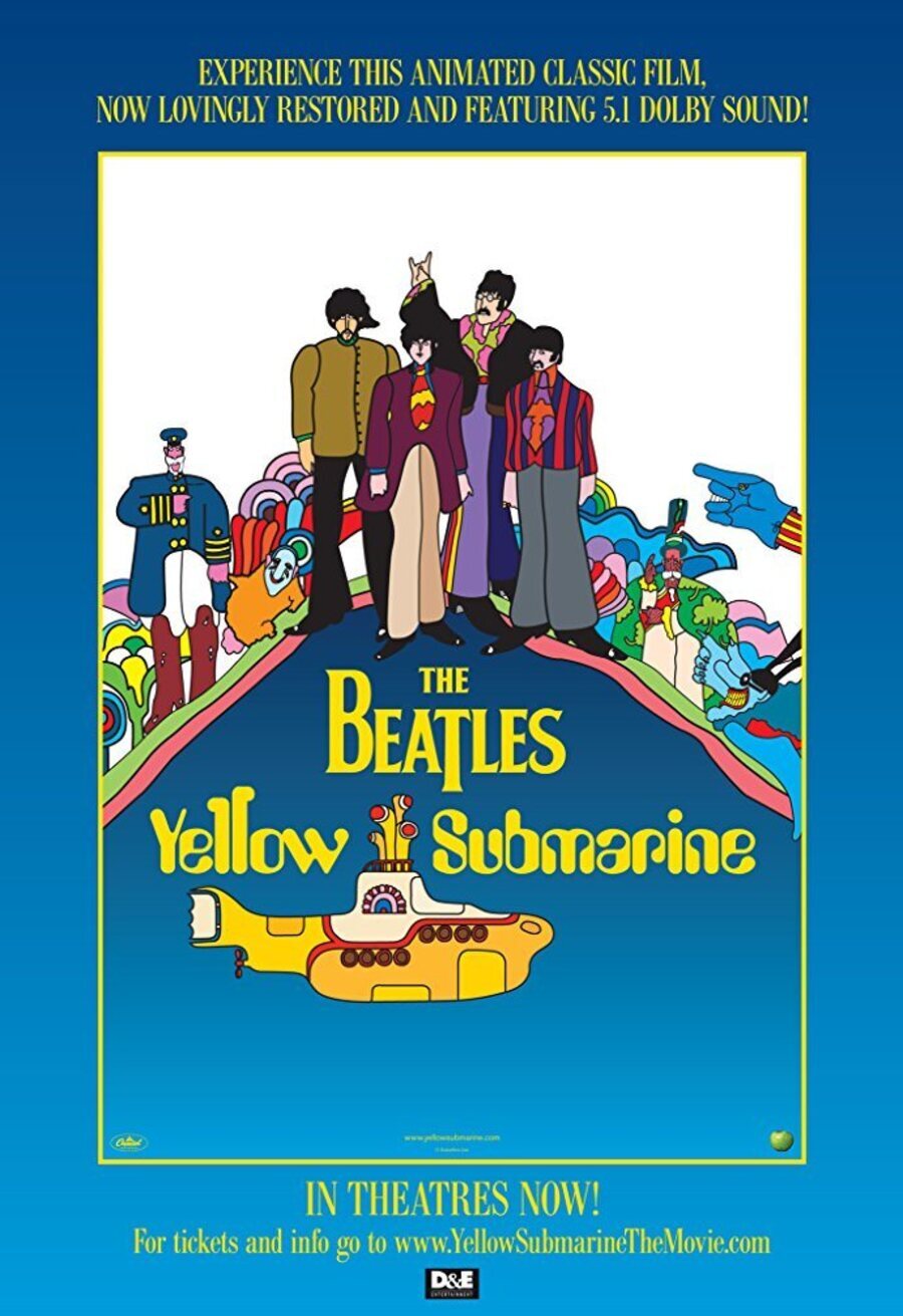 Cartel de Yellow Submarine - UK