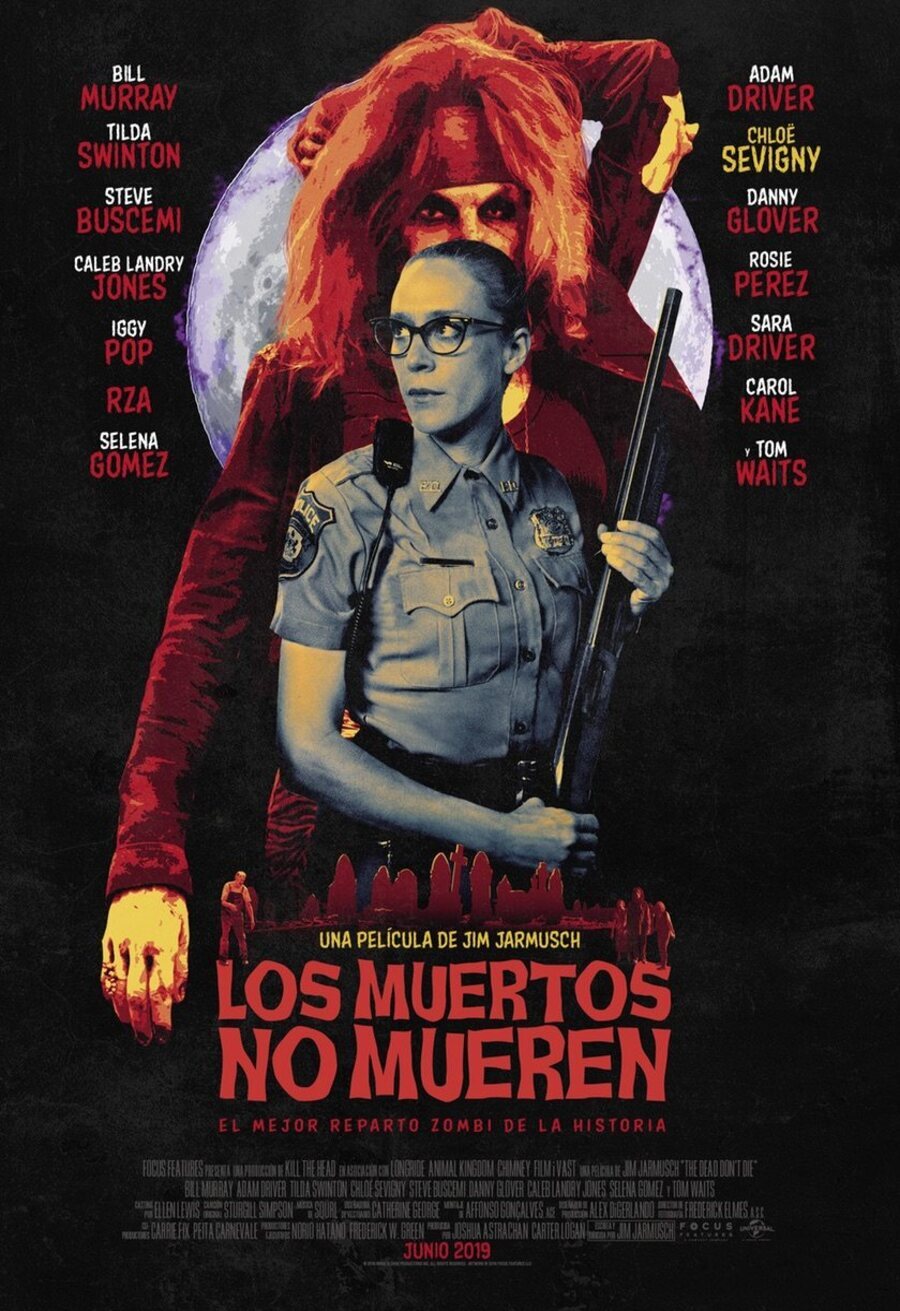 Cartel de Los muertos no mueren - Chloë Sevigny