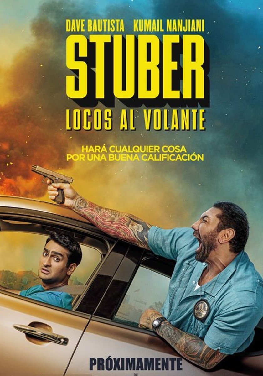 Cartel de Stuber Express - México