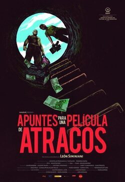 Cartel de Apuntes para una película de atracos