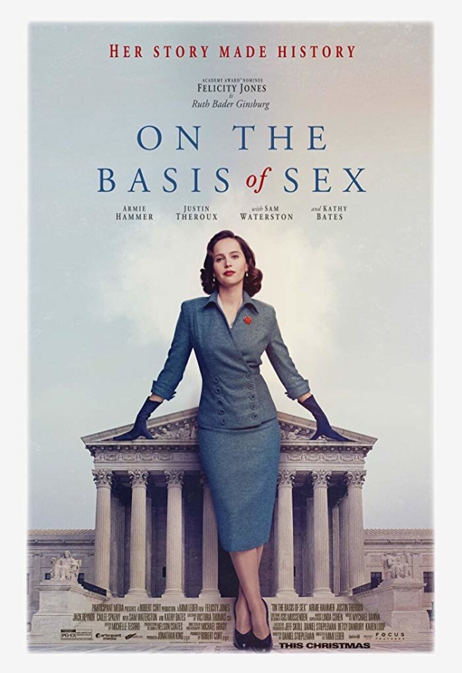 Cartel de Una cuestión de género - ON THE BASIS OF SEX