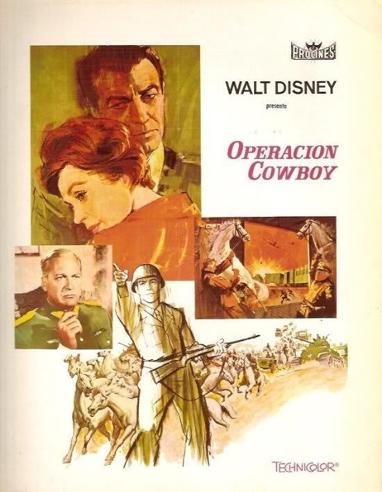 Cartel de Operación Cowboy - España