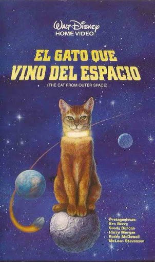 Cartel de El gato que vino del espacio - Cartel español