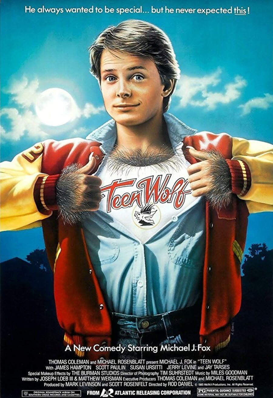 Cartel de Teen Wolf (De pelo en pecho) - EEUU