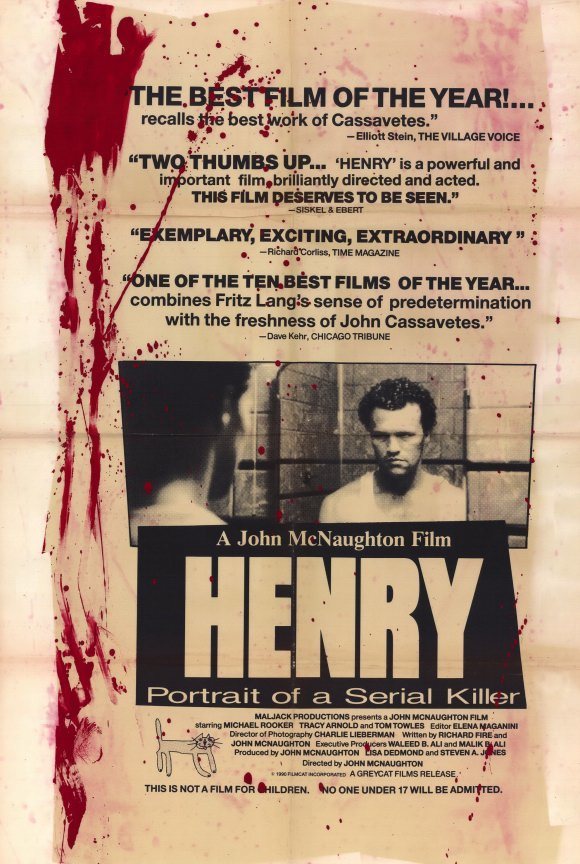 Cartel de Henry, retrato de un asesino - Inglés