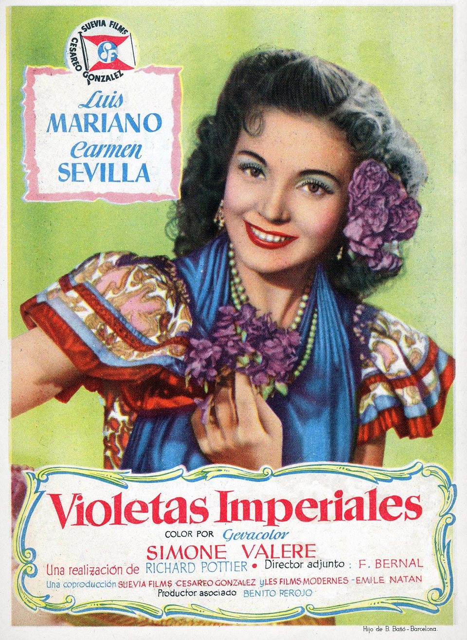 Cartel de Violetas imperiales - España