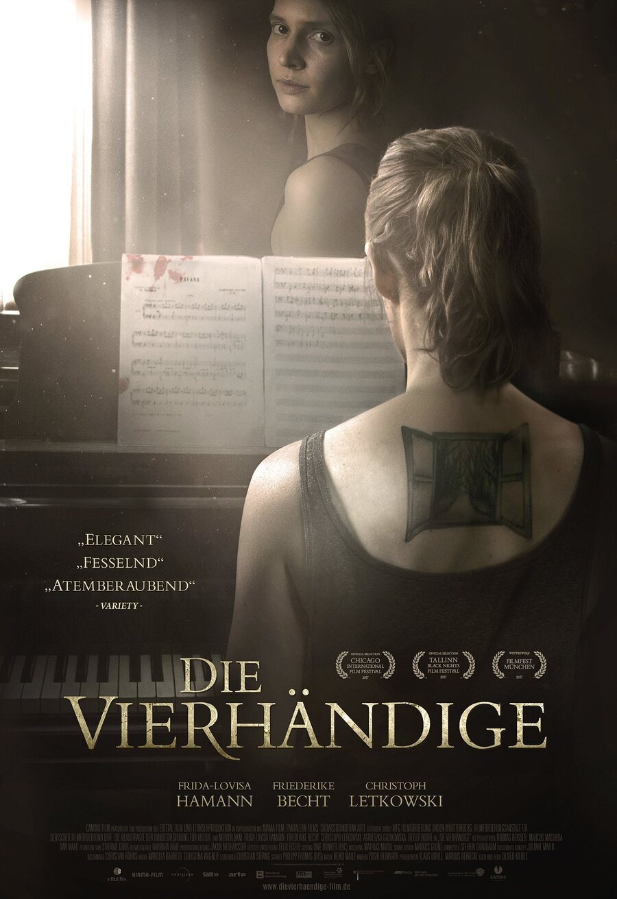 Cartel de Cuatro manos - Die Vierhändige