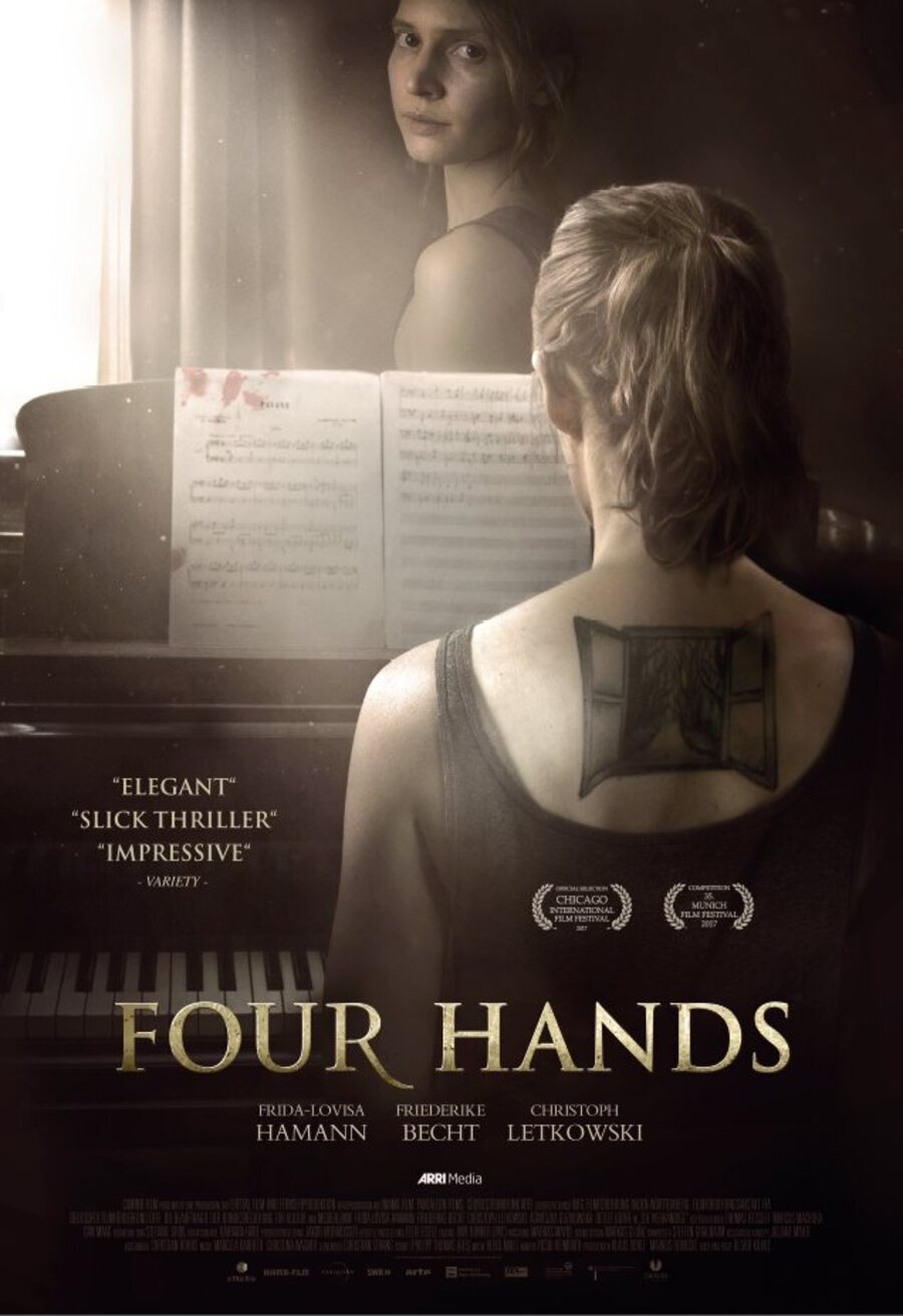 Cartel de Cuatro manos - Four Hands