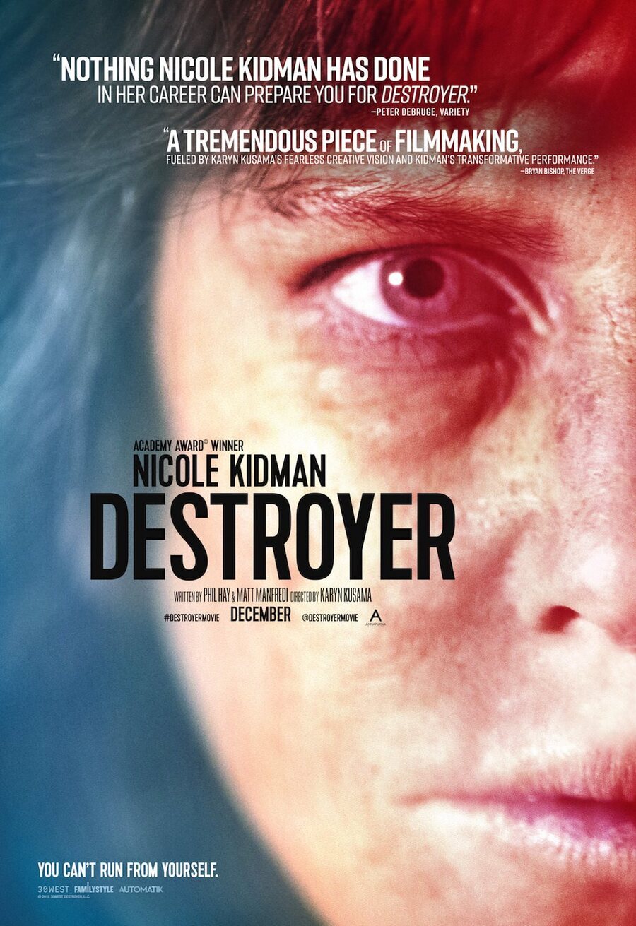 Cartel de Destroyer: Una mujer herida - Póster