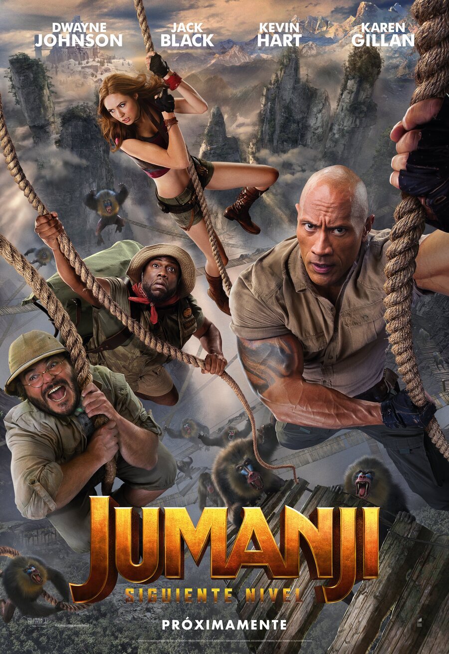 Cartel de Jumanji: Siguiente nivel - Póster final España