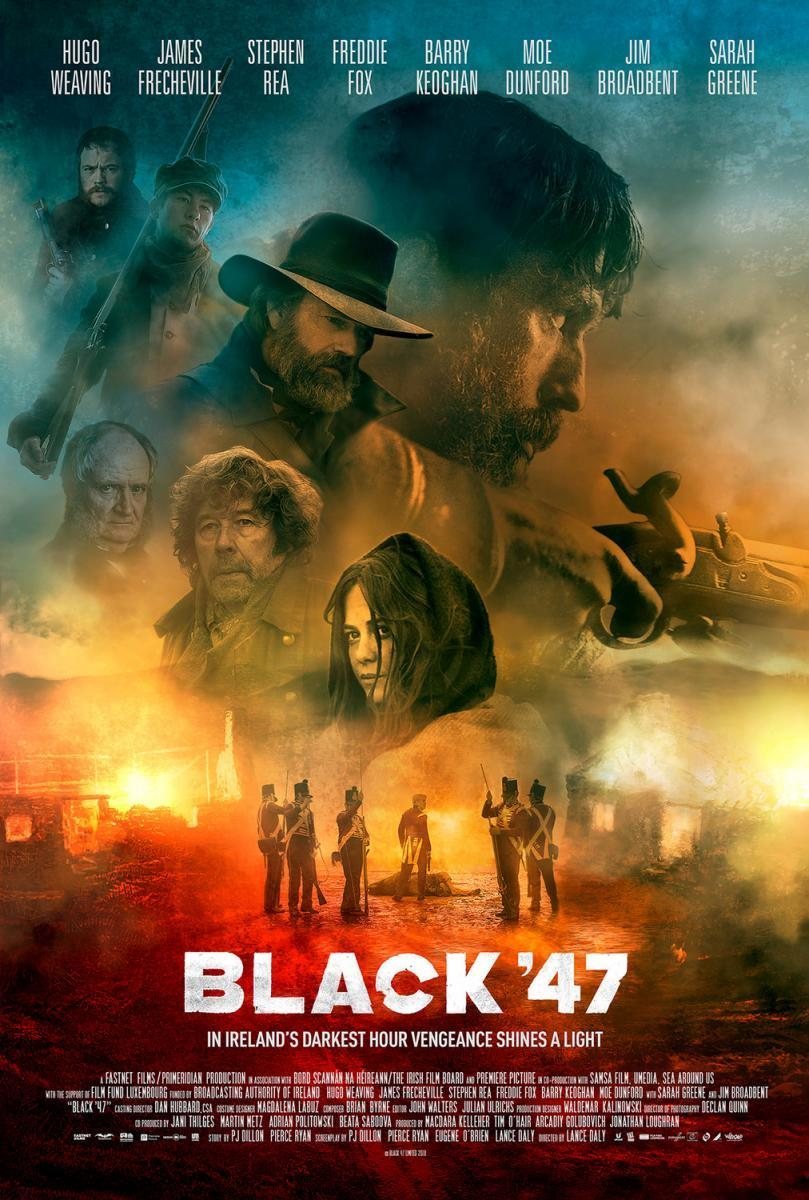 Cartel de Black 47 - Inglés