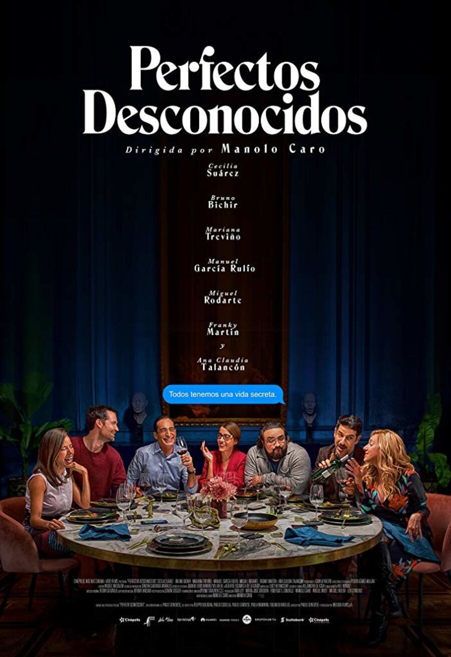 Cartel de Perfectos desconocidos - 