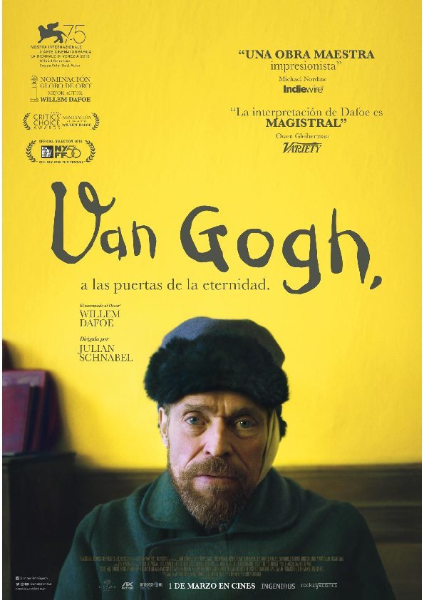 Cartel de Van Gogh, a las puertas de la eternidad - España