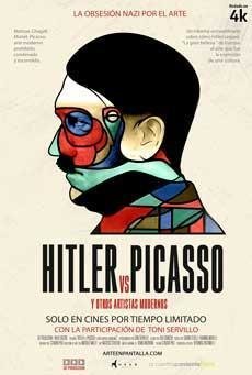 Póster español 'Hitler vs Picasso (y otros artistas modernos)'
