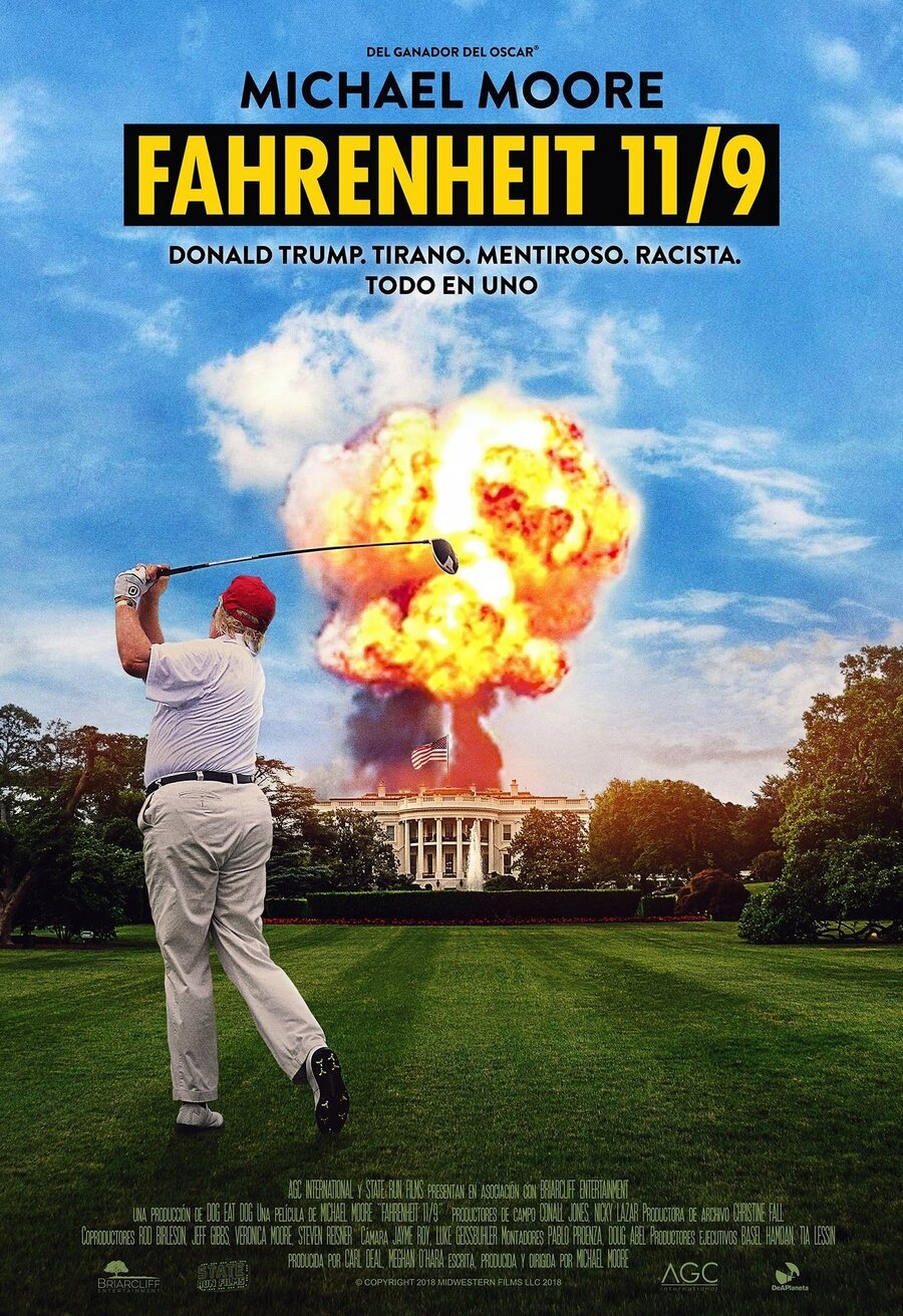 Cartel de Fahrenheit 11/9 - Poster Español