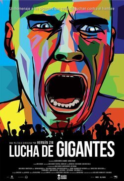 Cartel de Lucha de gigantes