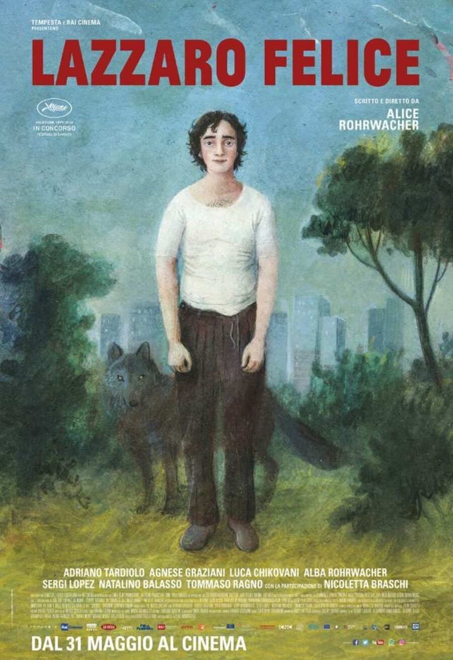 Cartel de Lazzaro feliz - Lazzaro feliz Cartel italiano