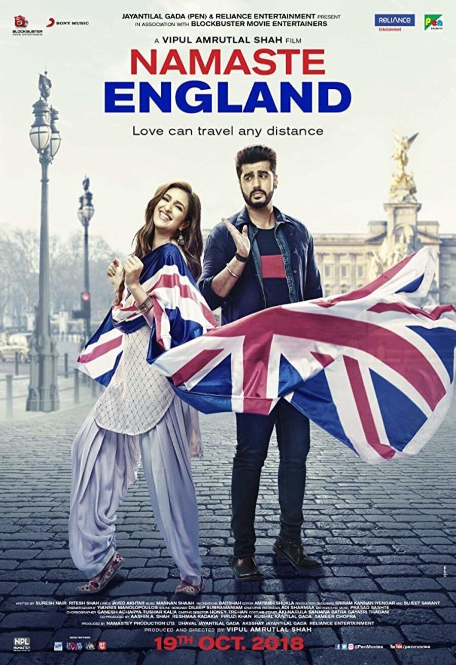 Cartel de Namaste England - Namaste England