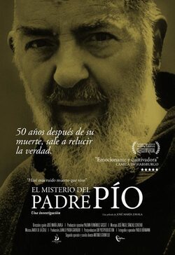 Cartel de El misterio del Padre Pío