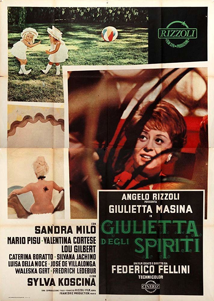 Cartel de Giulietta de los espíritus - Internacional #2