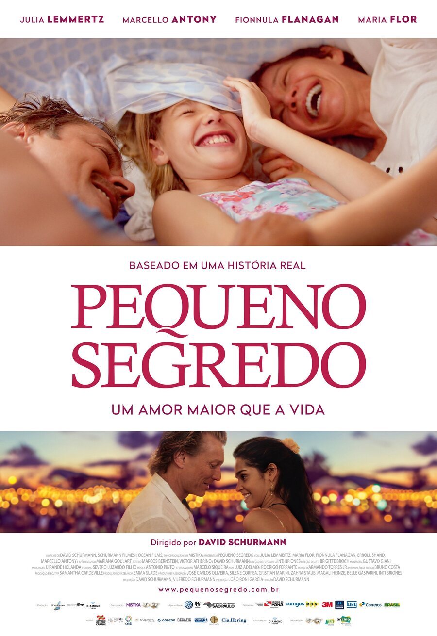 Cartel de Pequeño secreto - Poster brasileño 'Pequeno segredo'