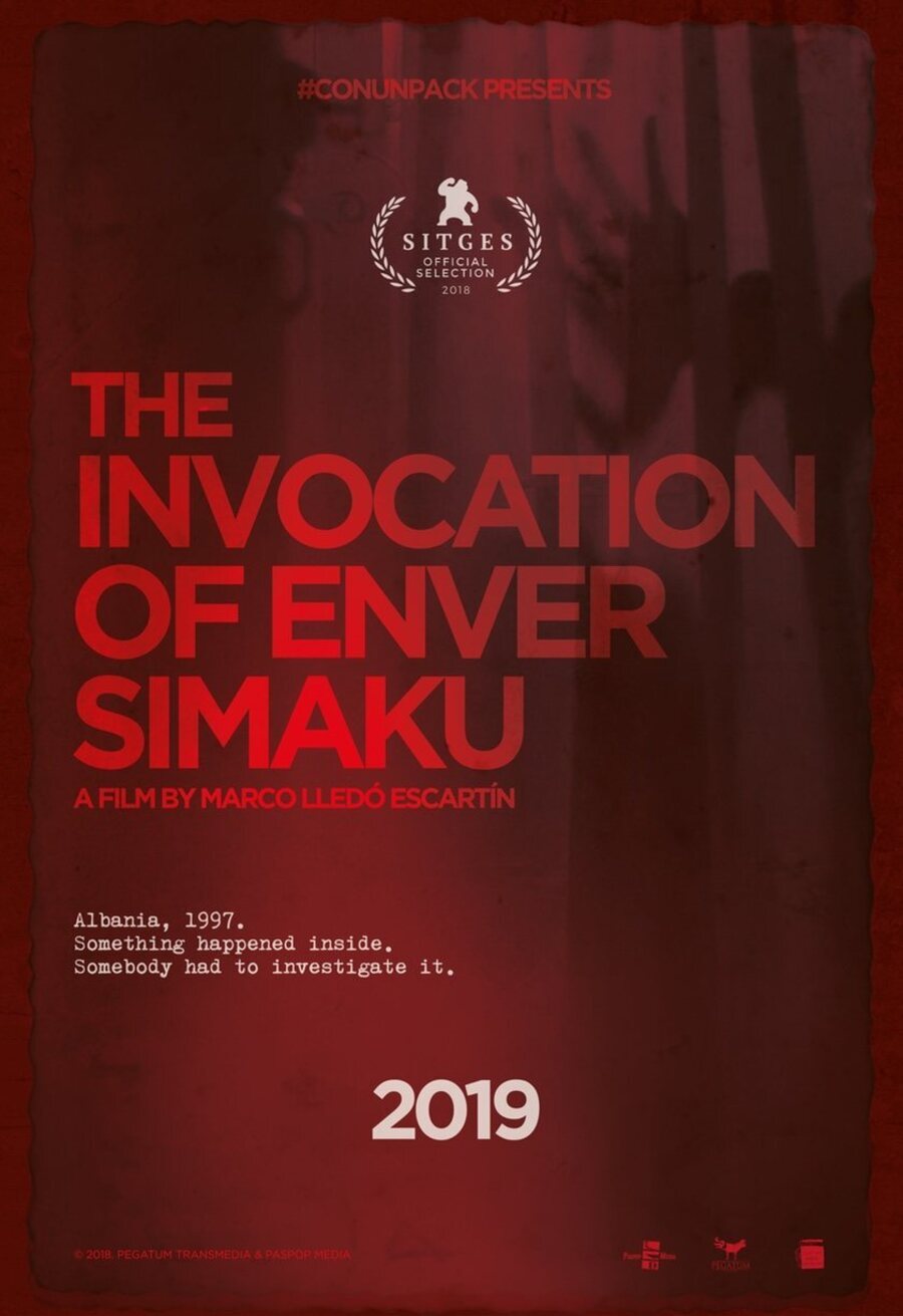 Cartel de The Invocation of Enver Simaku - Teaser Poster