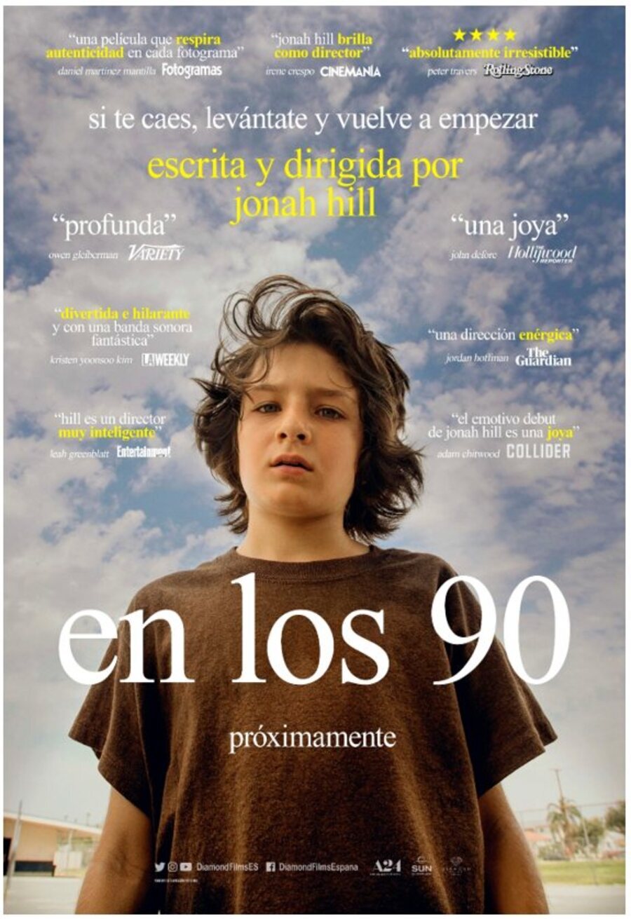 Cartel de En los 90 - Cartel España